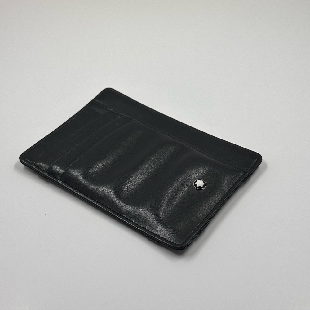 Montblanc Black Leather Card Wallet